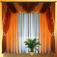 Шторы для спальни "МИЛАН"  тюлевые шторы для комнаты недорогие комплекты с ламбрекеном в кабинет руководителя от производителя в Москве