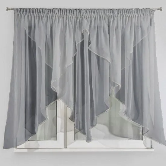 Шторы для кухни из тюля Риорита арт - ППМ - 152. Распродажа.