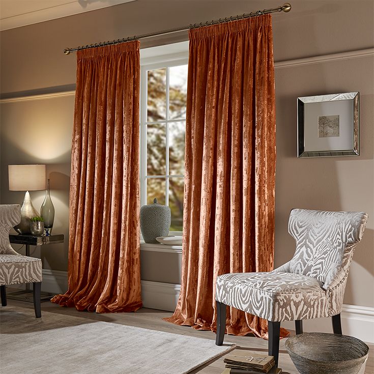 Бархатные шторы на шторной ленте арт - 87219