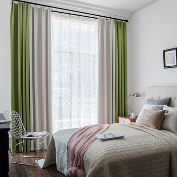 Комбинированные шторы блэкаут арт - 29