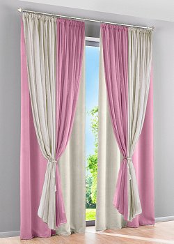 Шторы блэкаут с тюлем Офелия арт - 1