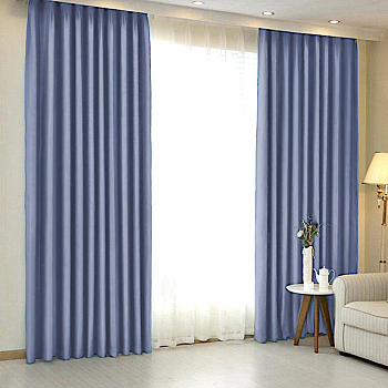 Шторы блэкаут голубой для окон до 3,50 м арт - 15