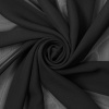 Тюль однотонные черный высотой до 3,50 м арт - 22