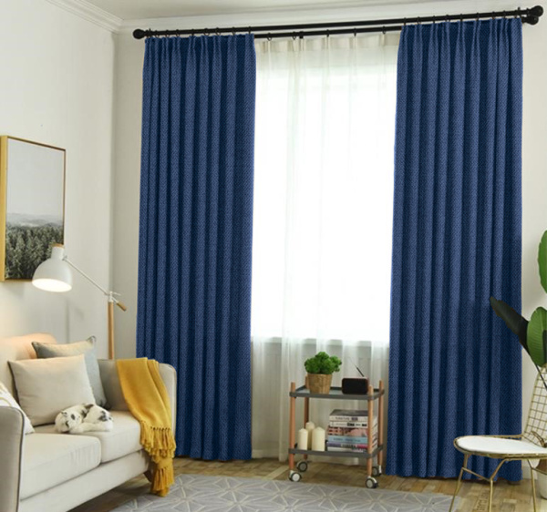 Шторы блэкаут Рогожка на ленте арт - 14