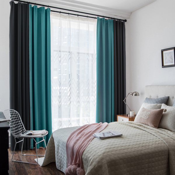 Комбинированные шторы блэкаут арт - 11