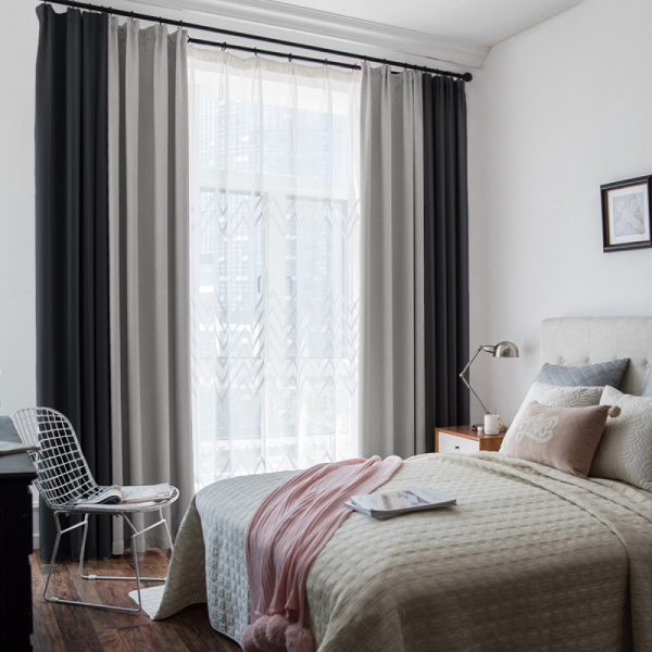 Комбинированные шторы блэкаут арт - 17