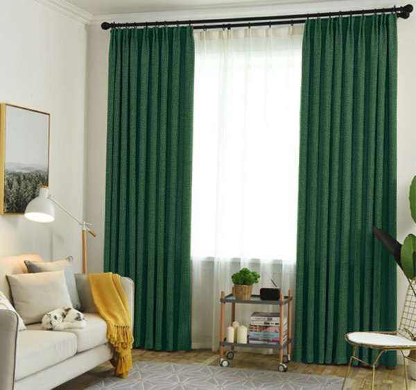 Шторы блэкаут Рогожка на ленте арт - 22