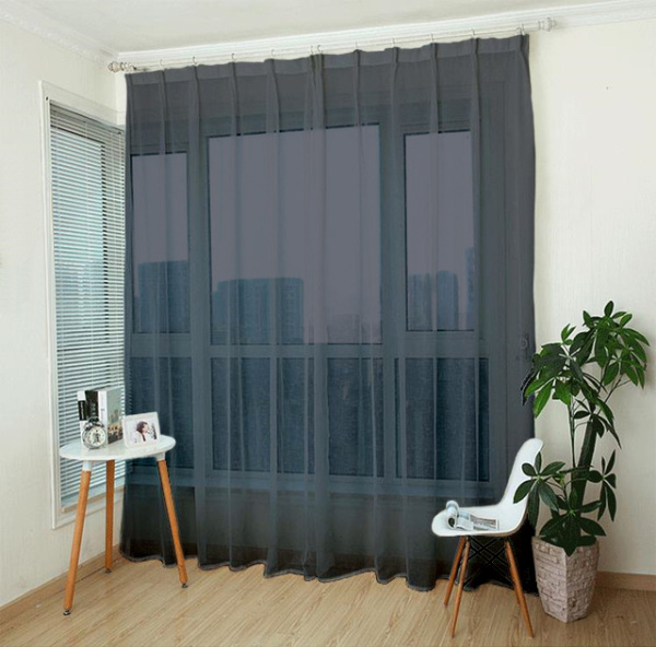 Тюль на шторной ленте арт - АОО - 4099. Распродажа.