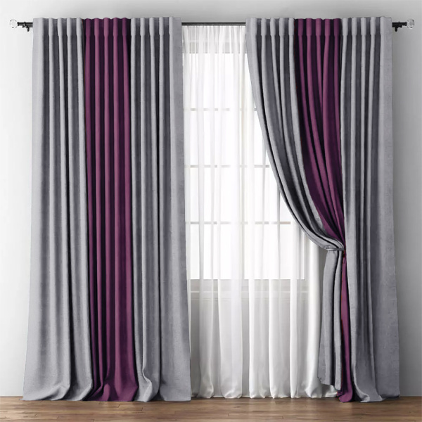 Шторы блэкаут Мираж Серый арт - 2