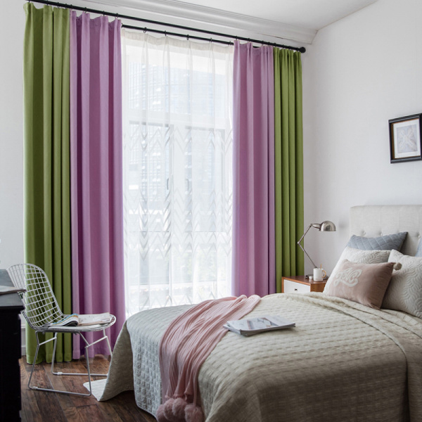 Комбинированные шторы блэкаут арт - 31