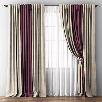 Шторы блэкаут Мираж Молочный арт - 8