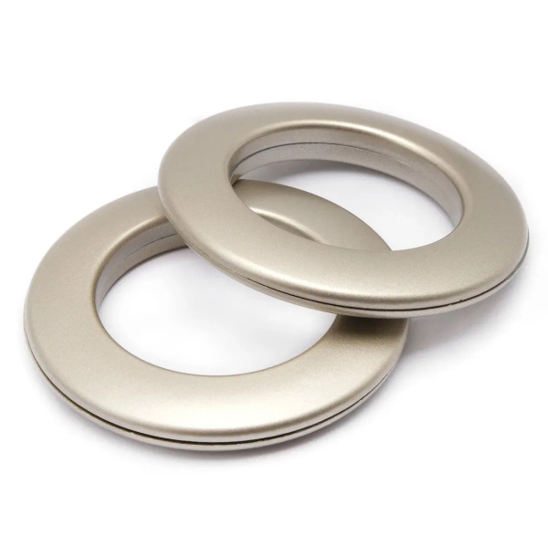 Бархатные шторы на люверсах цвет синий арт - 5