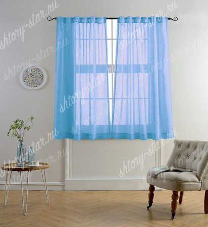 Короткий тюль для кухни КТ - 3 Распродажа