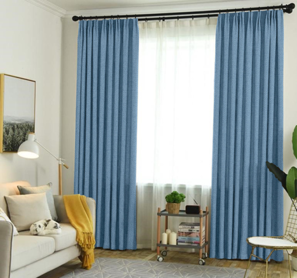 Шторы блэкаут Рогожка на ленте арт - 13