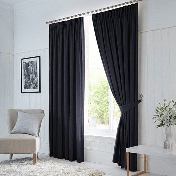 Шторы блэкаут плотные арт "Блэк"