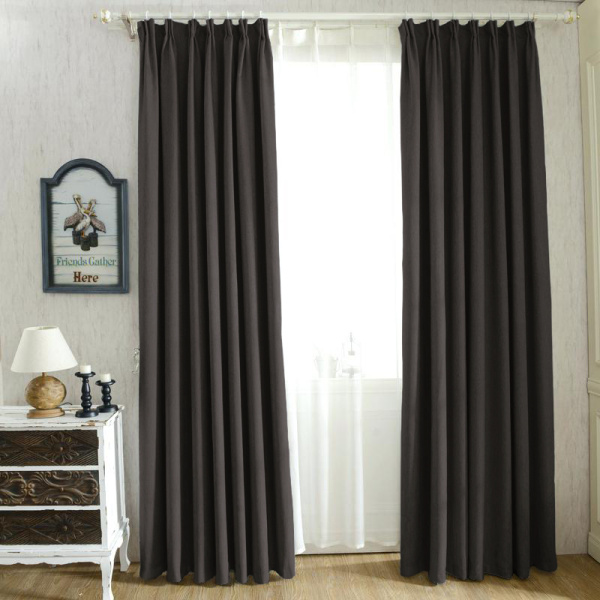 Шторы блэкаут черный по акции арт - ППР - 4