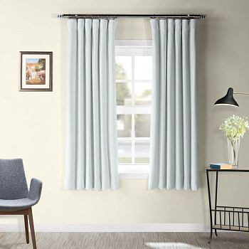 Короткие шторы блэкаут ППР до подоконника арт - 6