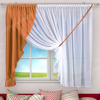 Кухонные шторы Нина арт - 15