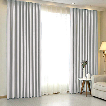 Шторы блэкаут белый для окон до 3,50 м арт - 6