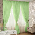 Тюль на широкие окна Анет с тюлем