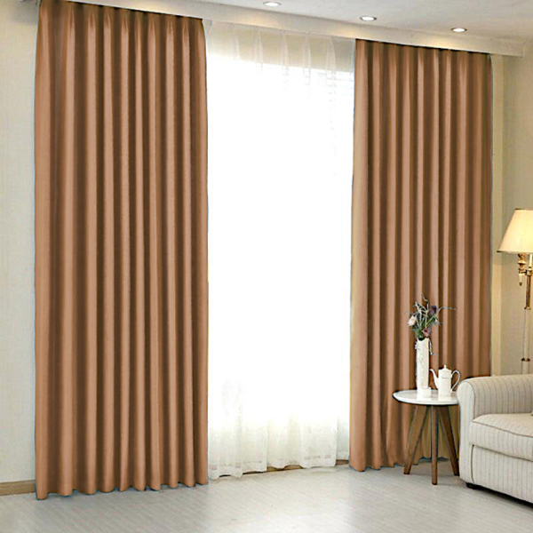 Шторы блэкаут темно-бежевый для окон до 3,50 м арт - 12