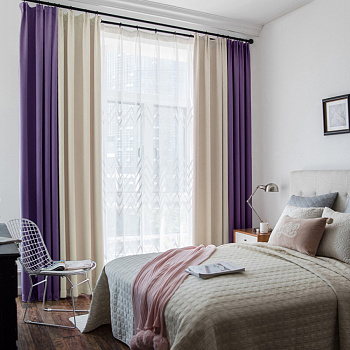 Двойные шторы блэкаут Элегия арт - 2