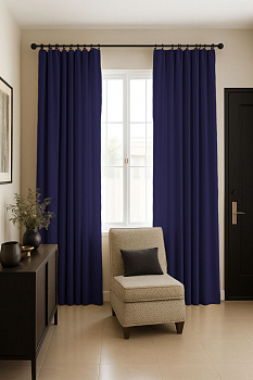 Шторы блэкаут черный по акции арт - ППР - 4