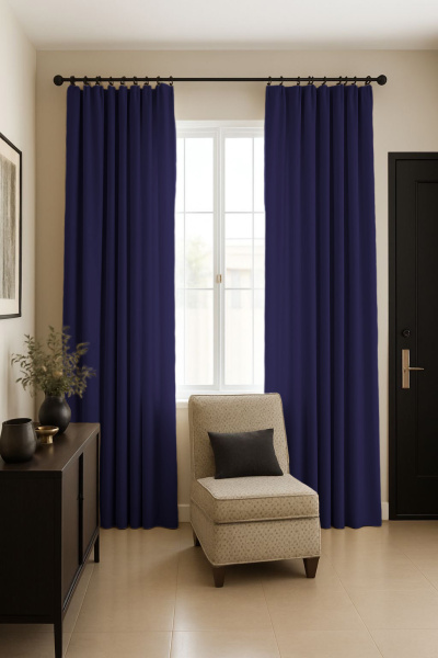 Шторы блэкаут черный по акции арт - ППР - 4