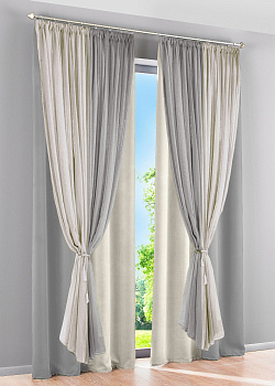 Шторы блэкаут с тюлем Офелия арт - 10